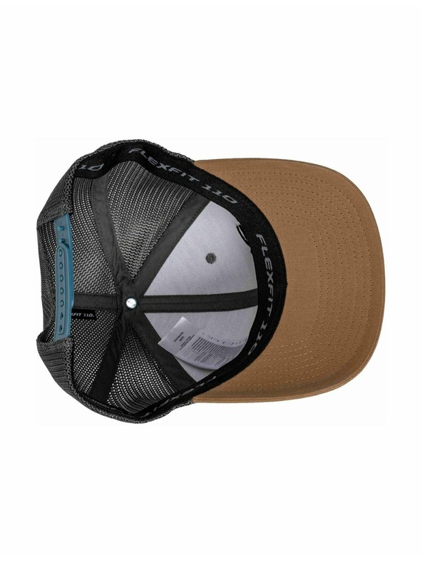 Meatfly Meatfly Basecap MF Logo Trucker Erde / Schwarz | Schwarz |