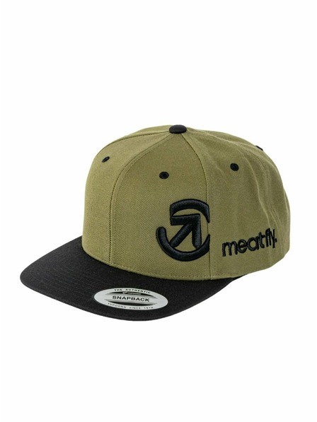 Meatfly Meatfly Basecap Jacob Snapback Olive