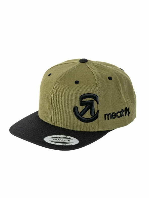 Meatfly Meatfly Basecap Jacob Snapback Olive