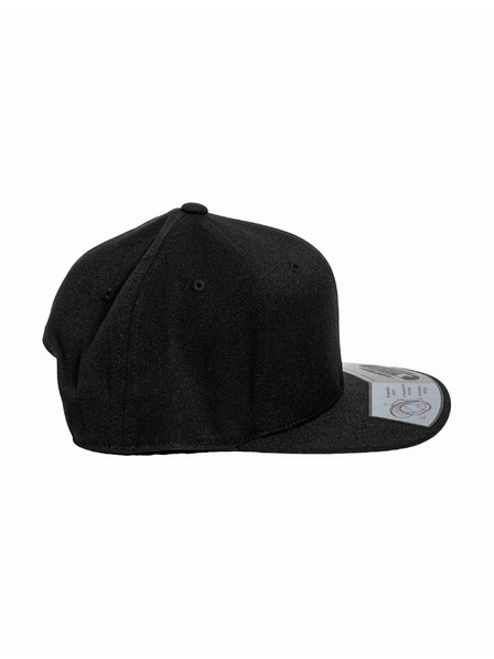 Meatfly Meatfly Basecap Gruman Premium Snapback Weiß Rund / Schwarz | Schwarz |
