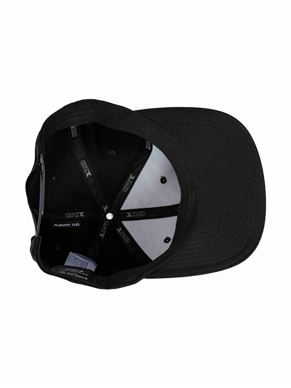 Meatfly Meatfly Basecap Gruman Premium Snapback Weiß Rund / Schwarz | Schwarz |