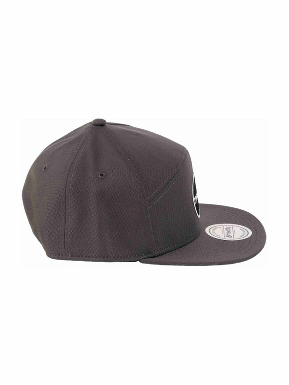 Meatfly Meatfly Basecap Yuto 6 Panel Snapback Grau Stickerei | Grau |