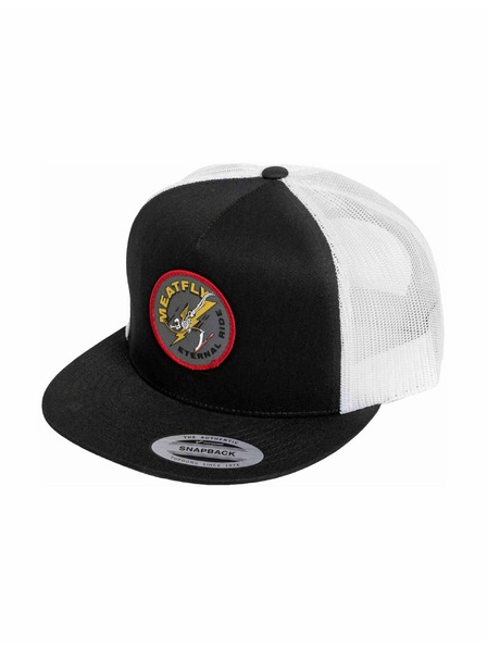 Meatfly Meatfly Basecap Thunderbolt Trucker Grau Eternal / Black | Schwarz |