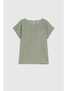 Moodo Damen T-Shirt von Moodo – olivgrün
