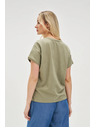 Moodo Damen Top mit Tasche von Moodo – olivgrün