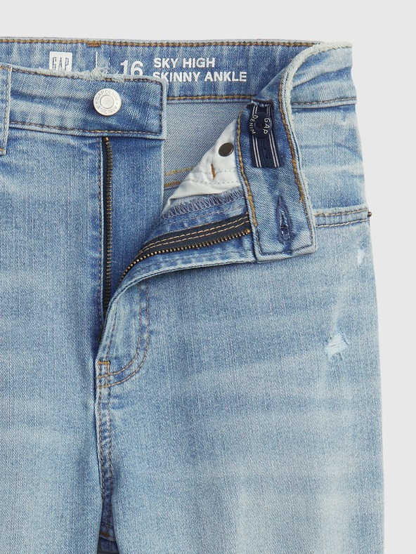 GAP Teen Jeans sky high rise skinny ankle GAP