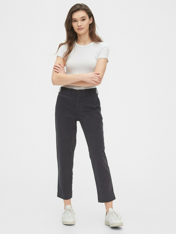 GAP Damen-Hose Straight Khakis GAP