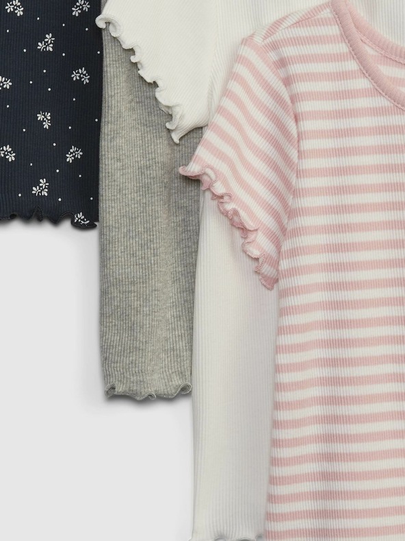 GAP Baby Rippen-T-Shirts, 4er-Pack GAP