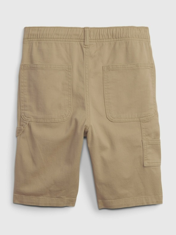 GAP Gewebte Unifarbene Teen Shorts GAP