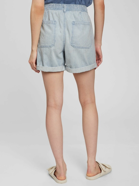 GAP Gestreifte Jeansshorts GAP
