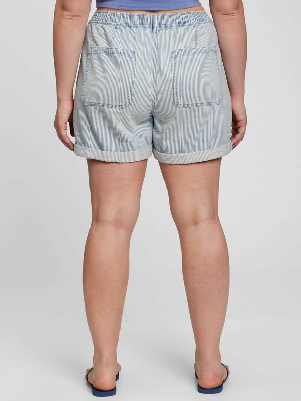 GAP Gestreifte Jeansshorts GAP