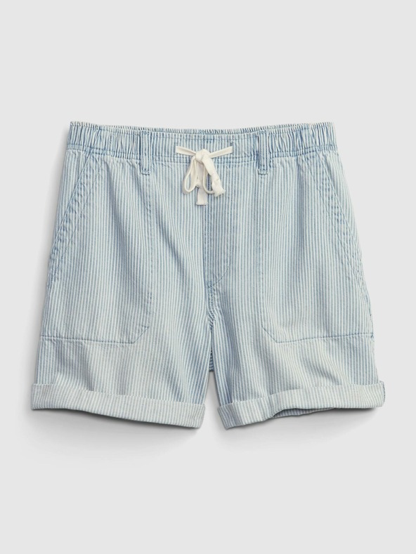 GAP Gestreifte Jeansshorts GAP