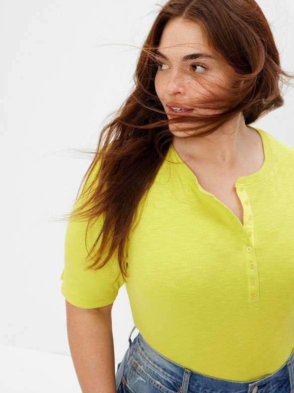 GAP T-Shirt mit drapierten Ärmeln GAP