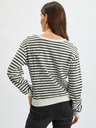 Orsay Schwarz-weiß gestreiftes Damen-Sweatshirt ORSAY