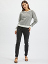 Orsay Schwarz-weiß gestreiftes Damen-Sweatshirt ORSAY