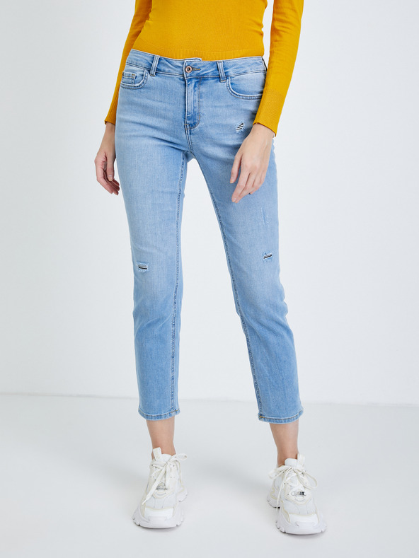Orsay Hellblaue Straight Fit Jeans ORSAY