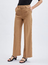 Orsay Hellbraune Damenhose mit Gürtel ORSAY