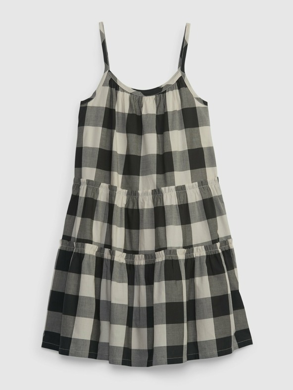 GAP Kariertes Kleid mit Trägern für Kinder GAP