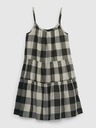 GAP Kariertes Kleid mit Trägern für Kinder GAP