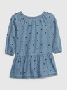 GAP Baby Jeanskleid mit Punkten GAP