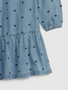 GAP Baby Jeanskleid mit Punkten GAP