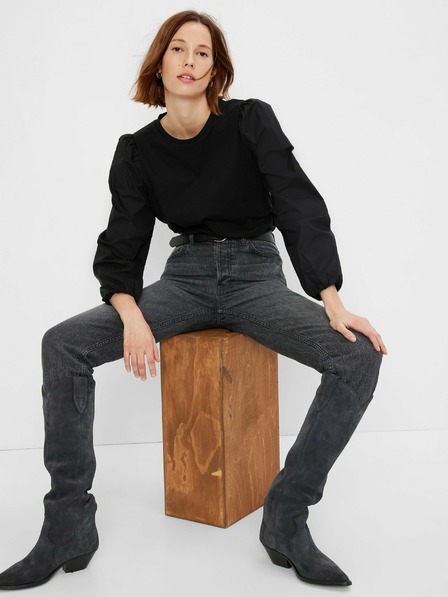 GAP Bluse mit drapierten Ärmeln GAP