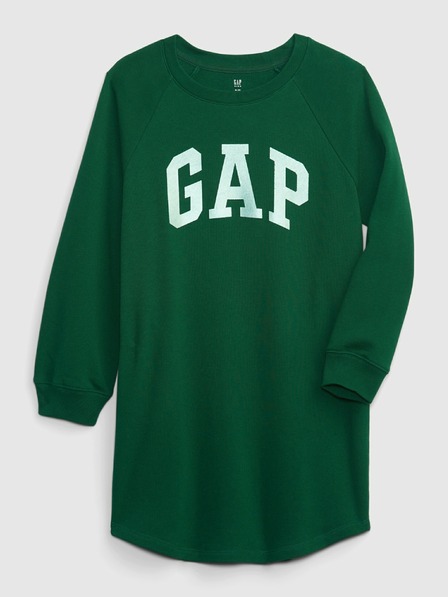 GAP Kinder Sweatshirtkleid mit Logo GAP