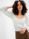 GAP T-Shirt mit drapierten Ärmeln GAP