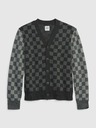 GAP Kinder-Strickjacke Schachbrettmuster GAP
