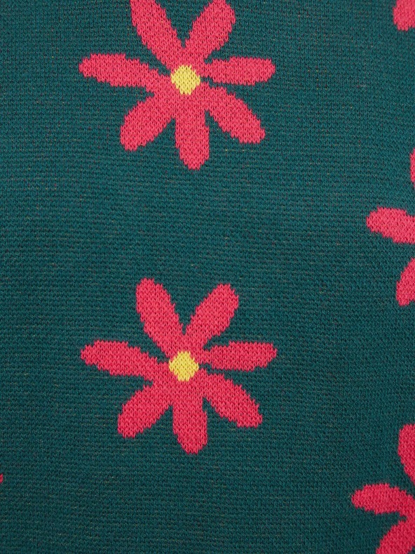 GAP Kinder-Strickpullover mit floralem Muster GAP