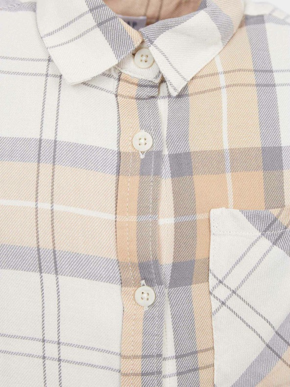 GAP Kariertes Flanellhemd für Teenager GAP