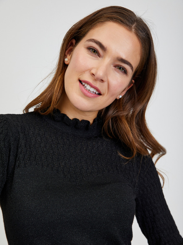 Orsay Schwarzer Damenpullover ORSAY