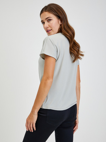 Orsay Hellgraues Damen-T-Shirt ORSAY