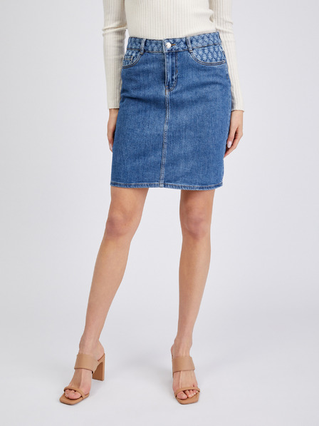 Orsay Blauer Damen-Denimrock ORSAY