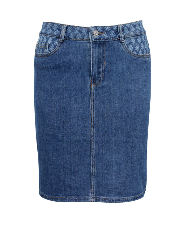 Orsay Blauer Damen-Denimrock ORSAY