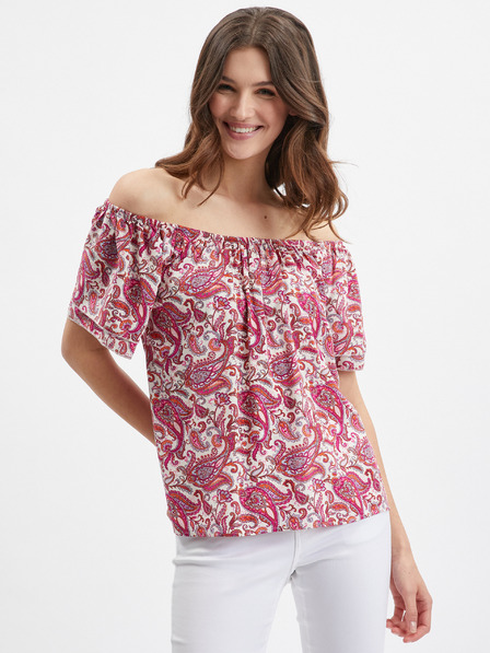Orsay Rosafarbene Bluse ORSAY
