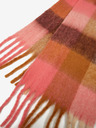 Orsay Rosa und braun gemusterter Damenschal ORSAY