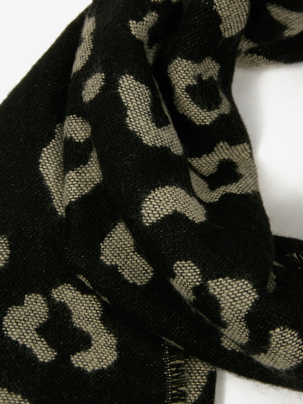 Orsay Schwarzer gemusterter Damenschal ORSAY