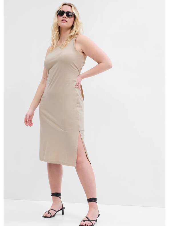 GAP Ärmelloses Midikleid GAP