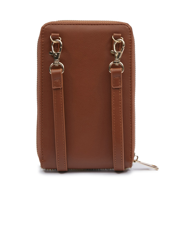 Orsay Schwarzer und brauner gemusterter Damen-Nackenbeutel ORSAY