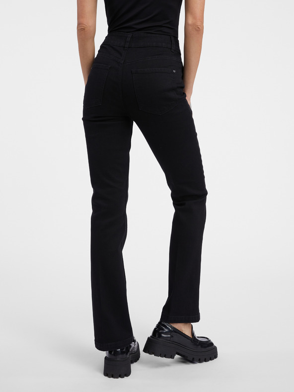 Orsay Schwarze Damen-Bootcut-Jeans ORSAY