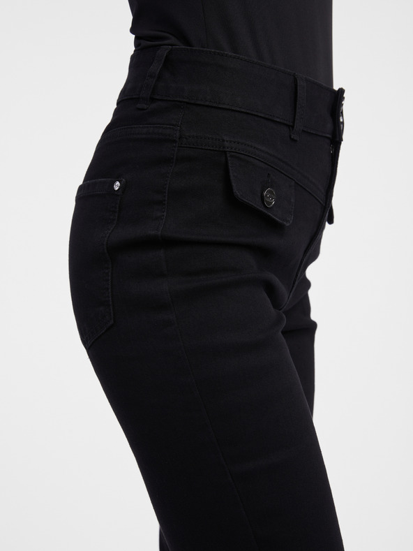 Orsay Schwarze Damen-Bootcut-Jeans ORSAY