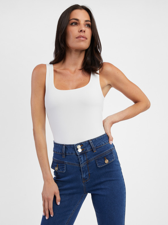 Orsay Blaue Damen-Bootcut-Jeans ORSAY