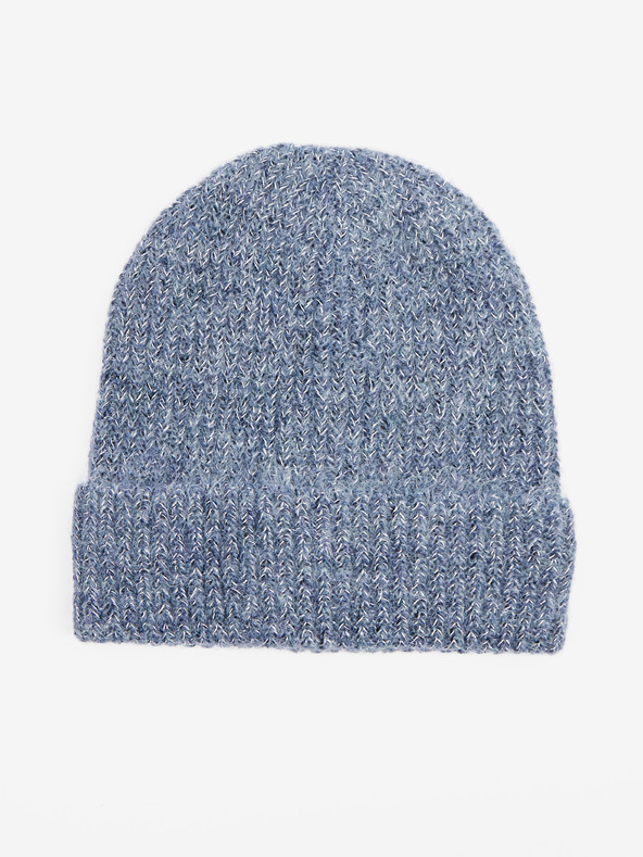 Orsay Grau-blaue Damenmütze mit Wolle ORSAY