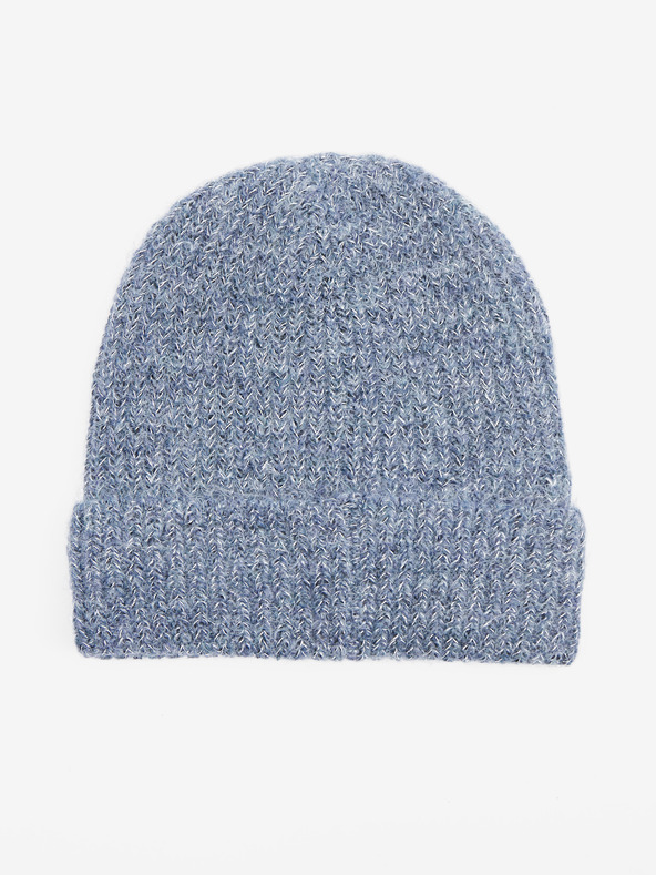 Orsay Grau-blaue Damenmütze mit Wolle ORSAY