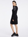 Orsay Schwarzes Damen-Pulloverkleid ORSAY