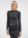 Orsay Dunkelgraues Pullover-Top für Damen ORSAY