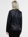 Orsay Schwarze Damen Kunstlederjacke ORSAY