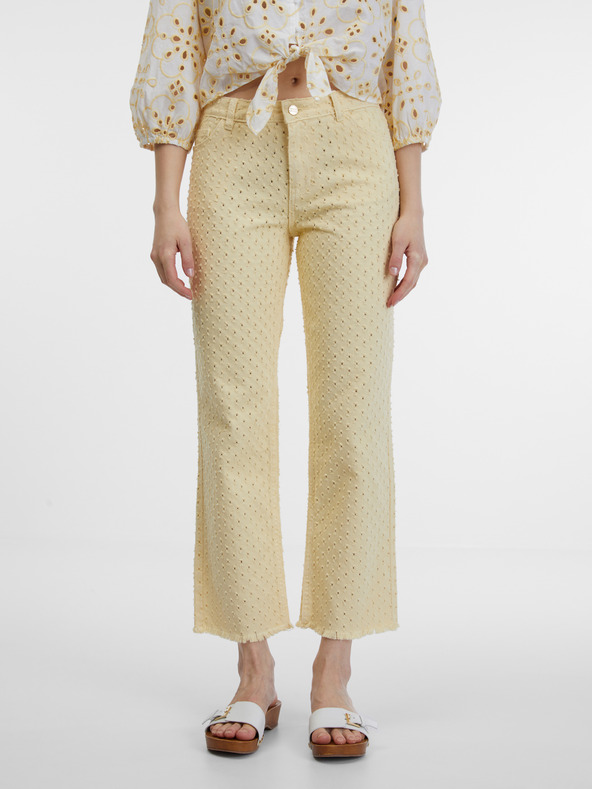 Orsay Gelbe Damenhose ORSAY