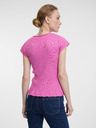 Orsay Rosa Damen Kurzarm-T-Shirt ORSAY